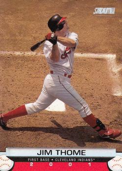 #40 Jim Thome - Cleveland Indians - 2001 Stadium Club Baseball