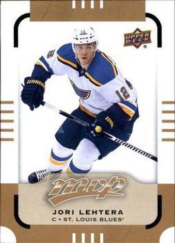 #40 Jori Lehtera - St. Louis Blues - 2015-16 Upper Deck MVP Hockey