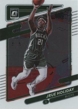 #40 Jrue Holiday - Milwaukee Bucks - 2021-22 Donruss Optic Basketball