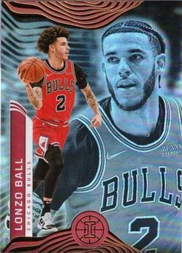 #40 Lonzo Ball - Chicago Bulls - 2021-22 Panini Illusions Basketball