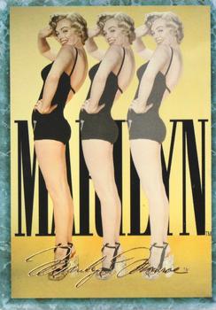 #40 Marilyn was "The Hourglass" and third-and-fi - 1993 Sports Time Marilyn Monroe