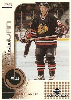 #40 Steve Sullivan - Chicago Blackhawks - 2002-03 Upper Deck MVP Hockey