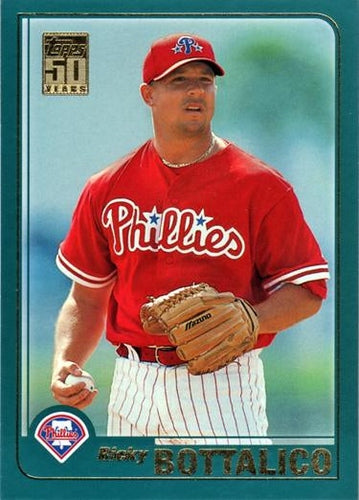 #T40 Ricky Bottalico - Philadelphia Phillies - 2001 Topps Traded & Rookies Baseball