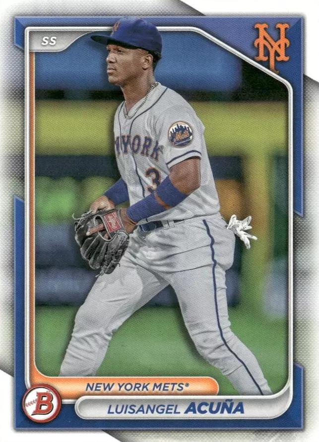 #BP-40 Luisangel Acuña - New York Mets - 2024 Bowman - Prospects Baseball