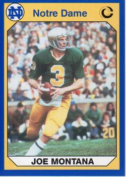 #40 Joe Montana - Notre Dame Fighting Irish - 1990 Collegiate Collection Notre Dame Football