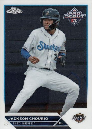 #PDC-40 Jackson Chourio - Biloxi Shuckers - 2023 Topps Pro Debut - Chrome Baseball