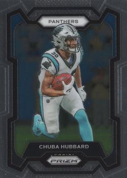 #40 Chuba Hubbard - Carolina Panthers - 2023 Panini Prizm Football