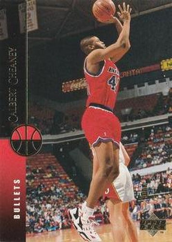 #40 Calbert Cheaney - Washington Bullets - 1994-95 Upper Deck Basketball