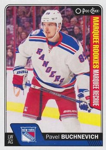 #700 Pavel Buchnevich - New York Rangers - 2016-17 O-Pee-Chee Update Hockey