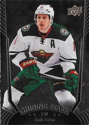 #SS-40 Zach Parise - Minnesota Wild - 2016-17 Upper Deck - Shining Stars Hockey