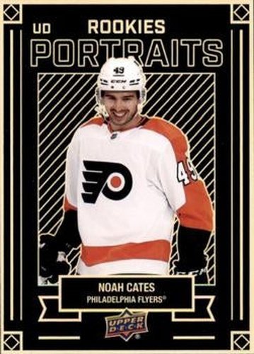 #P-40 Noah Cates - Philadelphia Flyers - 2022-23 Upper Deck - UD Portraits Hockey