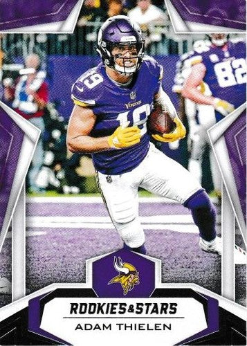 #40 Adam Thielen - Minnesota Vikings - 2019 Panini Rookies & Stars Football