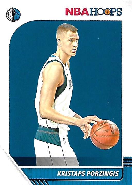 #40 Kristaps Porzingis - Dallas Mavericks - 2019-20 Hoops Basketball