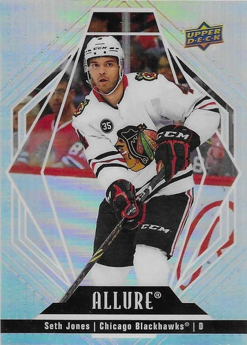 #40 Seth Jones - Chicago Blackhawks - 2022-23 Upper Deck Allure Hockey