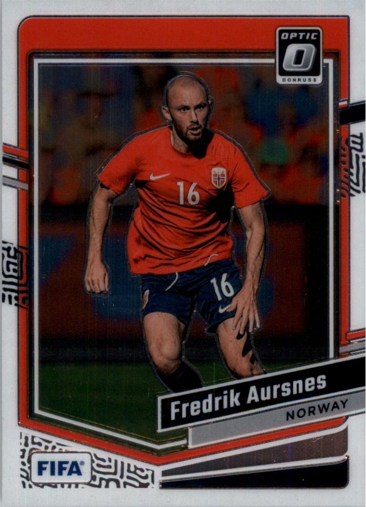 #40 Fredrik Aursnes - Norway - 2023-24 Donruss - Optic Soccer