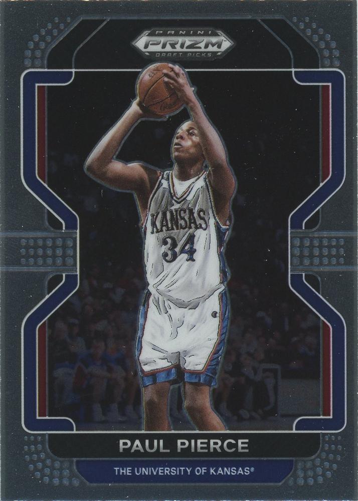 #40 Paul Pierce - Kansas Jayhawks - 2022 Panini Prizm Draft Picks Basketball
