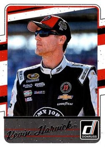 #40 Kevin Harvick - Stewart-Haas Racing - 2017 Donruss Racing