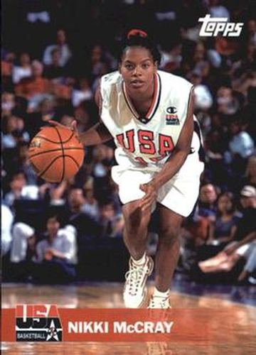 #40 Nikki McCray - USA - 2000 Topps Team USA Basketball