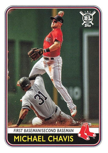 #41 Michael Chavis - Boston Red Sox - 2020 Topps Big League Baseball