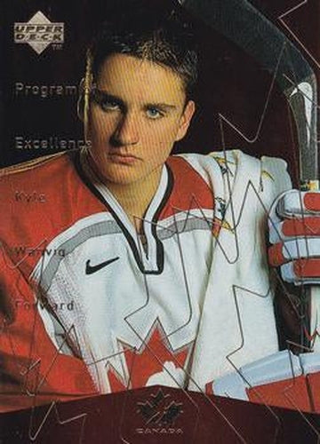 #410 Kyle Wanvig - Canada - 1998-99 Upper Deck Gold Reserve Hockey