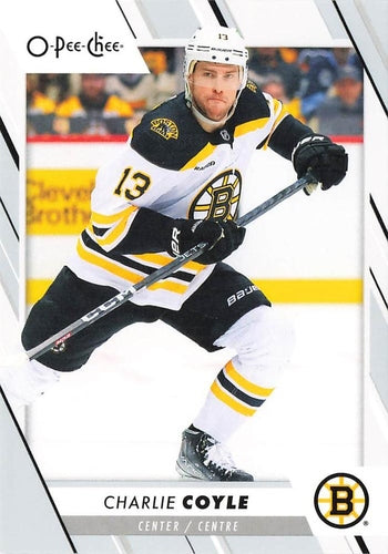 #410 Charlie Coyle - Boston Bruins - 2023-24 O-Pee-Chee Hockey