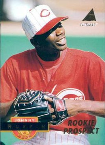 #410 Johnny Ruffin - Cincinnati Reds - 1994 Pinnacle Baseball