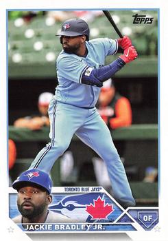 #410 Jackie Bradley Jr. - Toronto Blue Jays - 2023 Topps Baseball