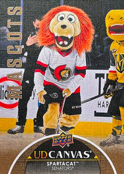 #C410 Spartacat - Ottawa Senators - 2021-22 Upper Deck - UD Canvas Hockey