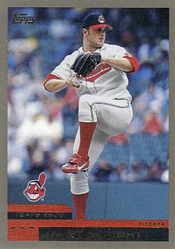 #411 Jaret Wright - Cleveland Indians - 2000 Topps Baseball