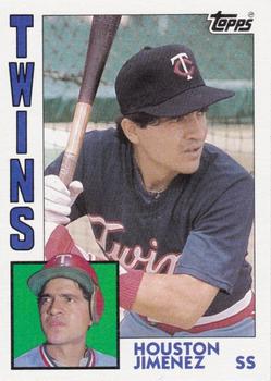 #411 Houston Jimenez - Minnesota Twins - 1984 Topps Baseball