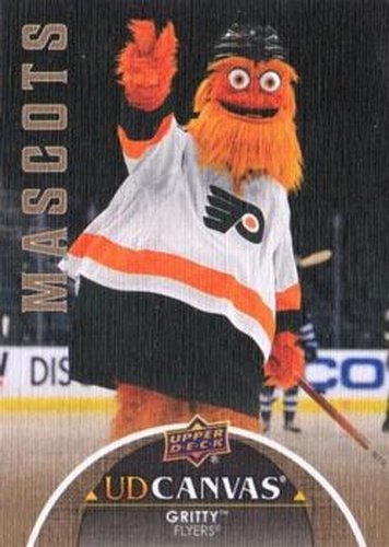 #C411 Gritty - Philadelphia Flyers - 2021-22 Upper Deck - UD Canvas Hockey