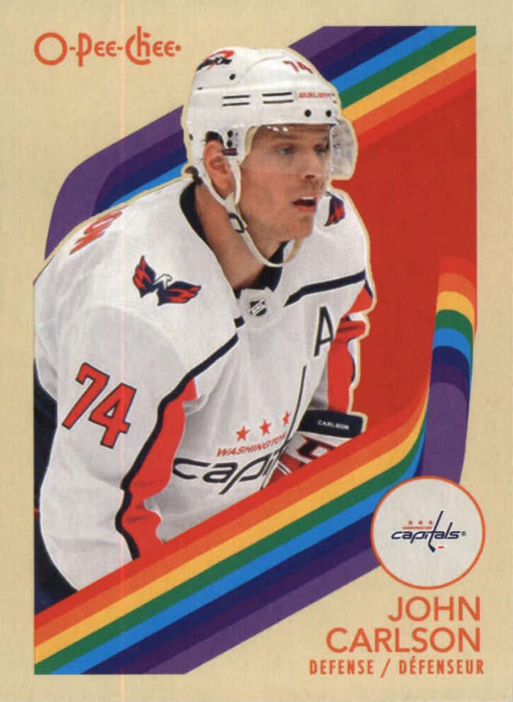#411 John Carlson - Washington Capitals - 2023-24 O-Pee-Chee - Retro Hockey