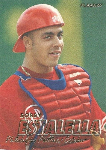 #411 Bobby Estalella - Philadelphia Phillies - 1997 Fleer Baseball