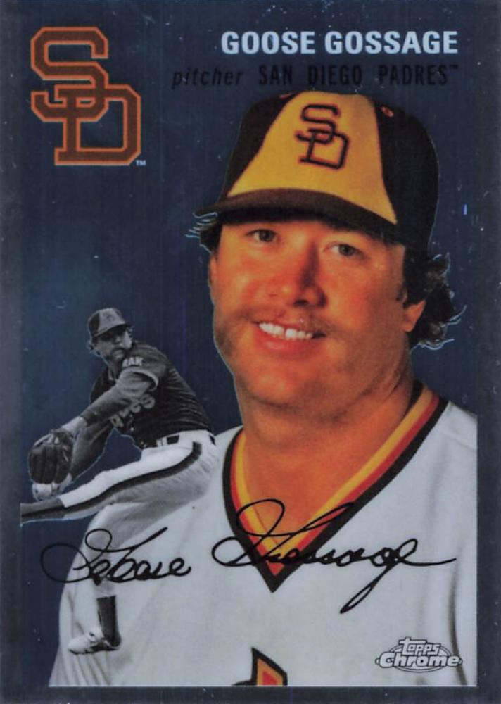 #412 Goose Gossage - San Diego Padres - 2023 Topps Chrome Platinum Anniversary Baseball