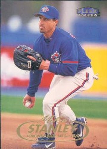 #412 Mike Stanley - Toronto Blue Jays - 1998 Fleer Tradition Baseball