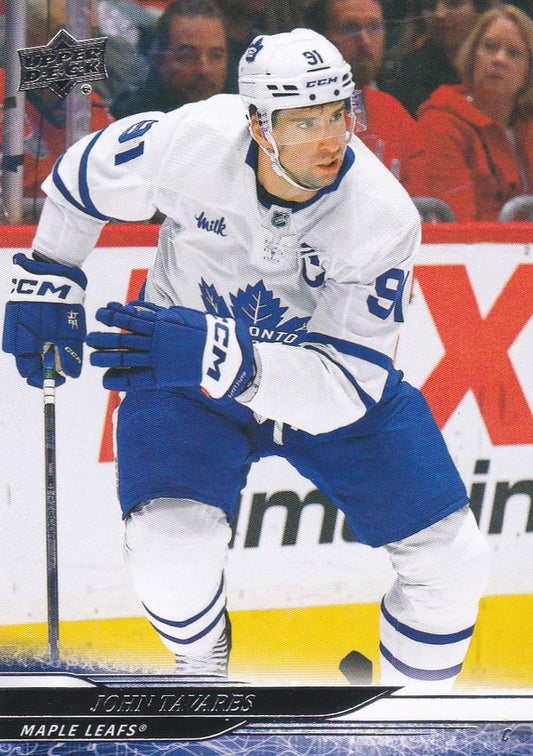 #412 John Tavares - Toronto Maple Leafs - 2024-25 Upper Deck Hockey