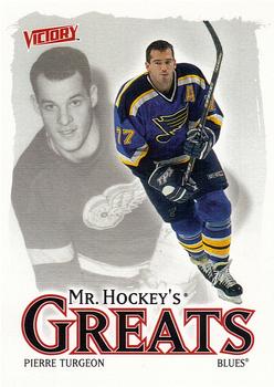 #412 Pierre Turgeon - St. Louis Blues - 2001-02 Upper Deck Victory Hockey