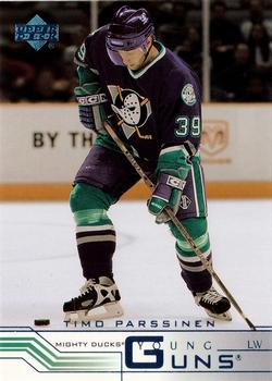 #412a Timo Parssinen - Anaheim Mighty Ducks - 2001-02 Upper Deck Hockey