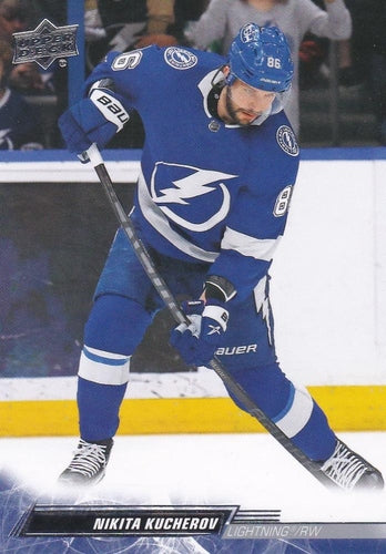 #413 Nikita Kucherov - Tampa Bay Lightning - 2022-23 Upper Deck Hockey