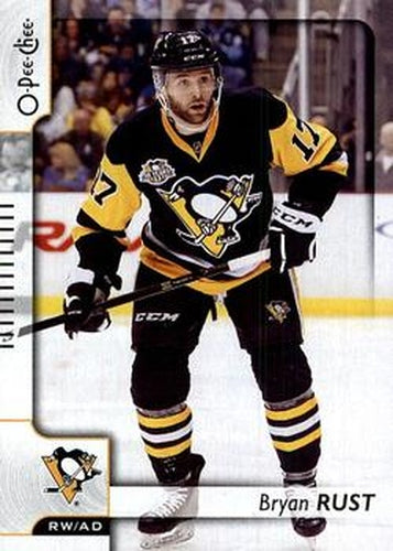 #413 Bryan Rust - Pittsburgh Penguins - 2017-18 O-Pee-Chee Hockey