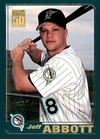 #413 Jeff Abbott - Florida Marlins - 2001 Topps Baseball