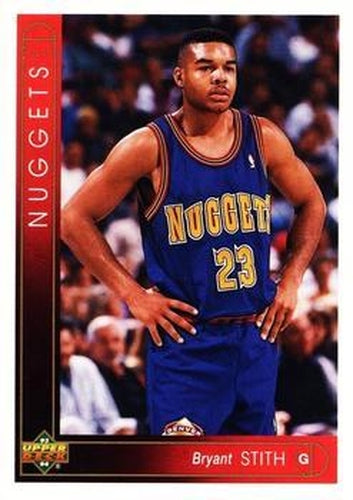 #413 Bryant Stith - Denver Nuggets - 1993-94 Upper Deck Basketball