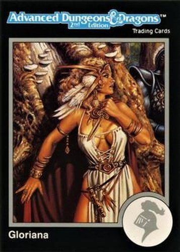 #413 Gloriana - 1991 TSR Advanced Dungeons & Dragons - Silver