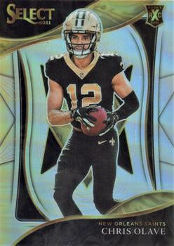 #413 Chris Olave - New Orleans Saints - 2021 Panini Select Football
