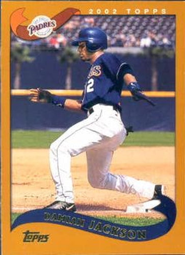 #413 Damian Jackson - San Diego Padres - 2002 Topps Baseball