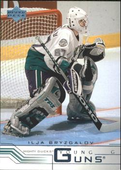 #413a Ilja Bryzgalov - Anaheim Mighty Ducks - 2001-02 Upper Deck Hockey