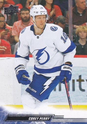 #414 Corey Perry - Tampa Bay Lightning - 2022-23 Upper Deck Hockey