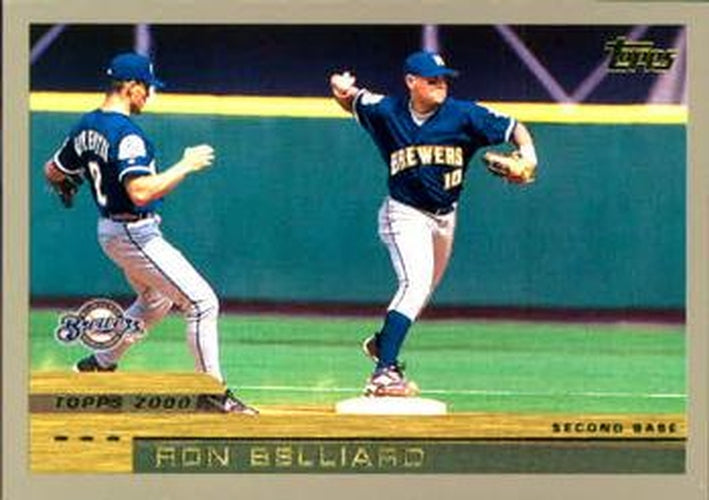 #414 Ronnie Belliard - Milwaukee Brewers - 2000 Topps Baseball