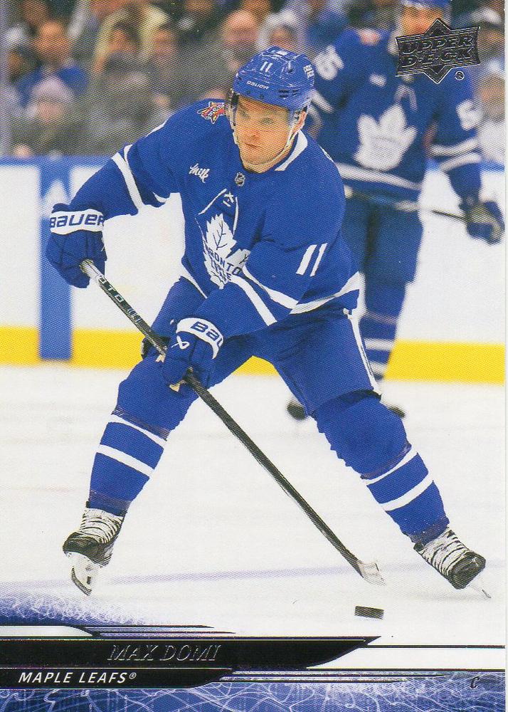 #414 Max Domi - Toronto Maple Leafs - 2024-25 Upper Deck Hockey