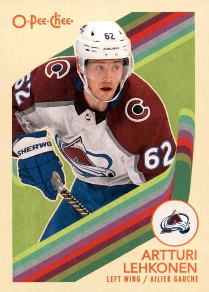 #414 Artturi Lehkonen - Colorado Avalanche - 2023-24 O-Pee-Chee - Retro Hockey